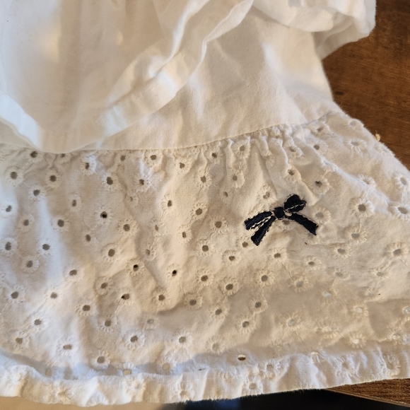 Y2K Tommy Girl Lace White Mini Skirt Sz S - Picture 4 of 5